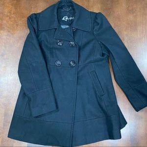 Black Guess Pea coat